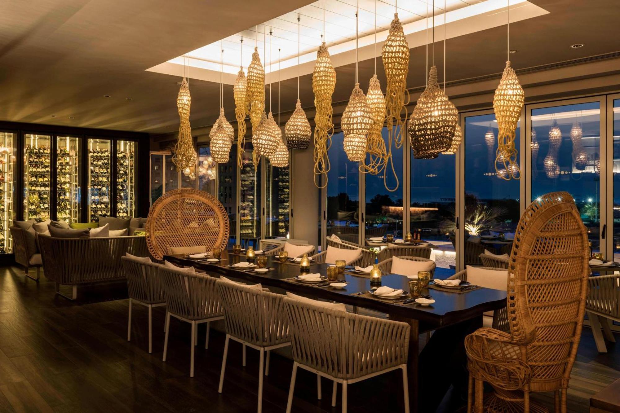 Grosvenor House, A Luxury Collection Hotel, Dubai Eksteriør bilde The interior of the restaurant